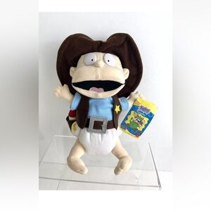 Rugrats adventure stuffed Tommy as wild Bill hiccup costume Plush figure 1998